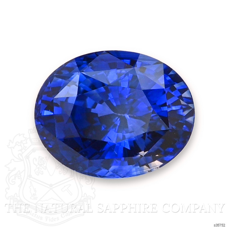 4.19 Ct. Blue Sapphire from Ceylon (Sri Lanka)