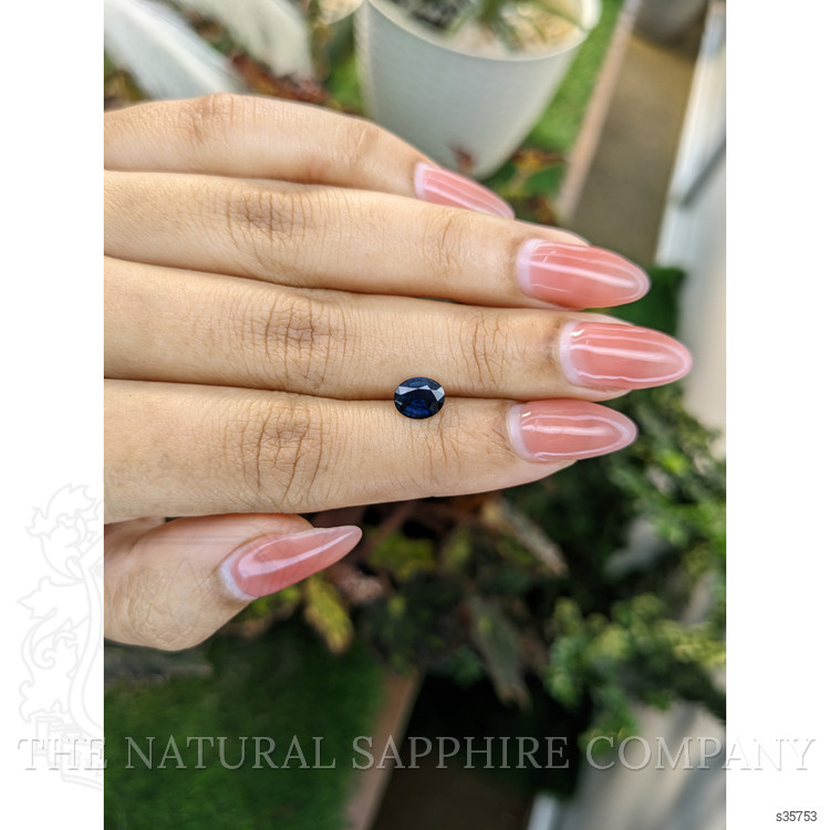 0.95 Ct. Blue Sapphire from Madagascar