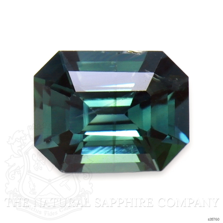 1.13 Ct. Bluish Green Sapphire from Madagascar