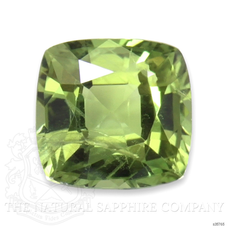 0.89 Ct. Yellowish Green Sapphire from Madagascar