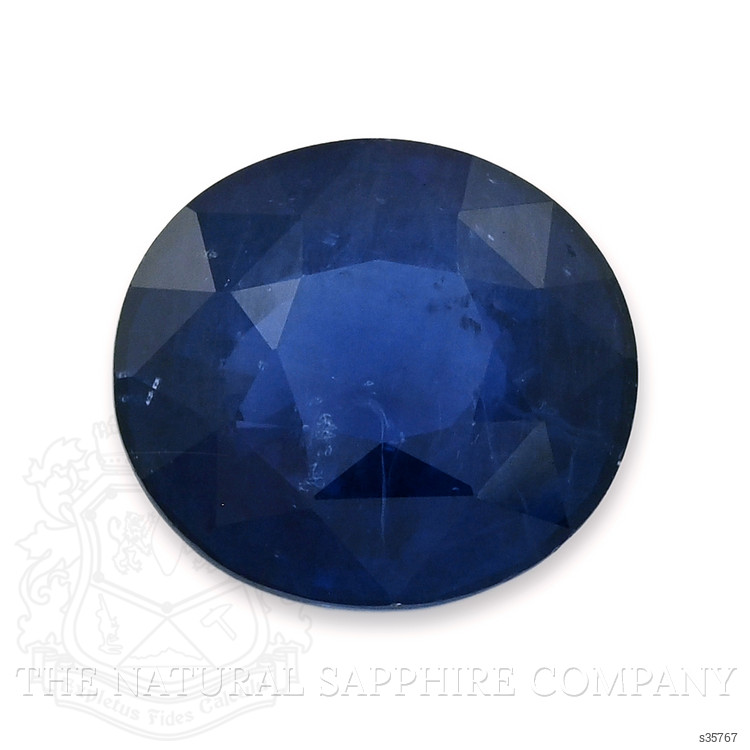 4.90 Ct. Blue Sapphire from Ceylon (Sri Lanka)