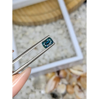 1.04 Ct. Greenish Blue Sapphire from Madagascar Life Style