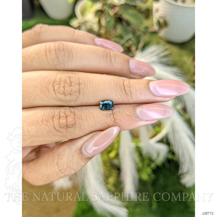 1.04 Ct. Greenish Blue Sapphire from Madagascar