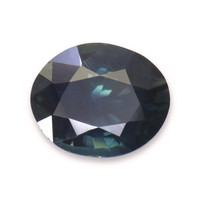 0.95 Ct. Greenish Blue Sapphire from Madagascar Video
