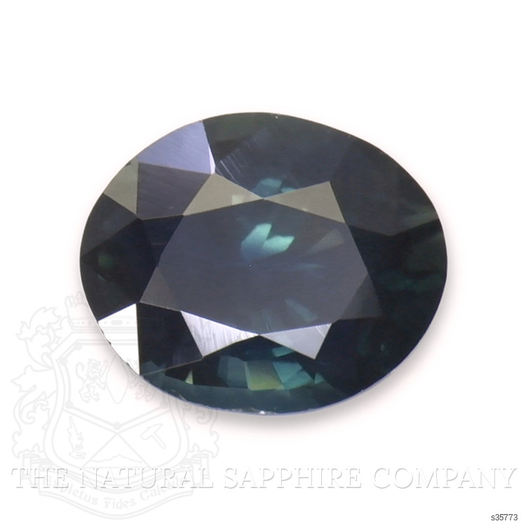 0.95 Ct. Greenish Blue Sapphire from Madagascar