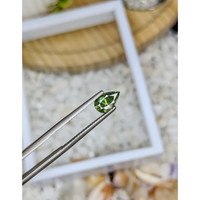 1.28 Ct. Green Sapphire from Madagascar Life Style