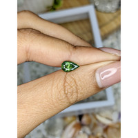 1.28 Ct. Green Sapphire from Madagascar Life Style