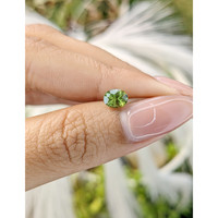 0.95 Ct. Yellowish Green Sapphire from Madagascar Life Style