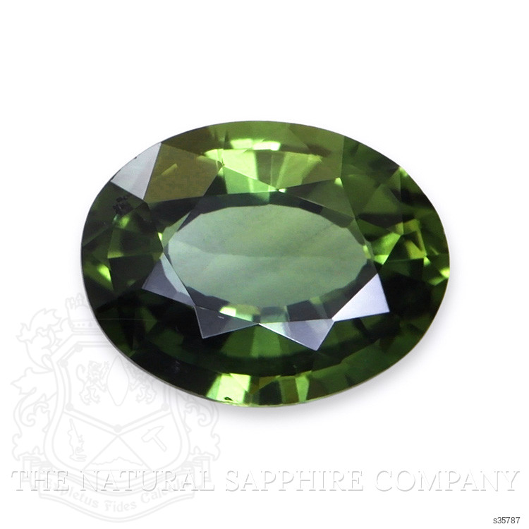0.81 Ct. Green Sapphire from Madagascar