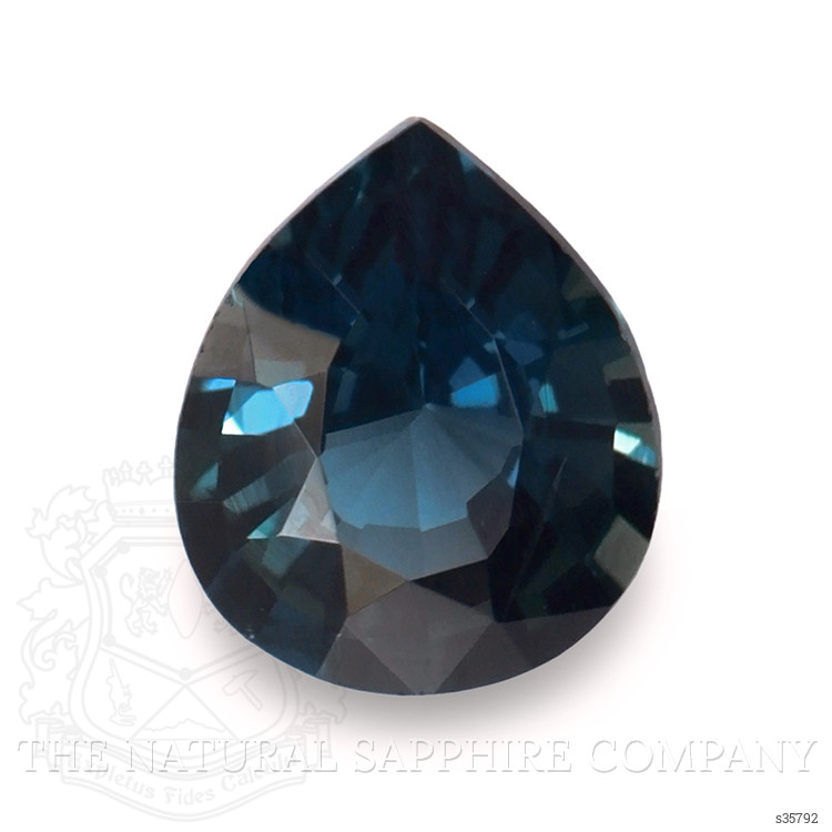 0.76 Ct. Greenish Blue Sapphire from Madagascar