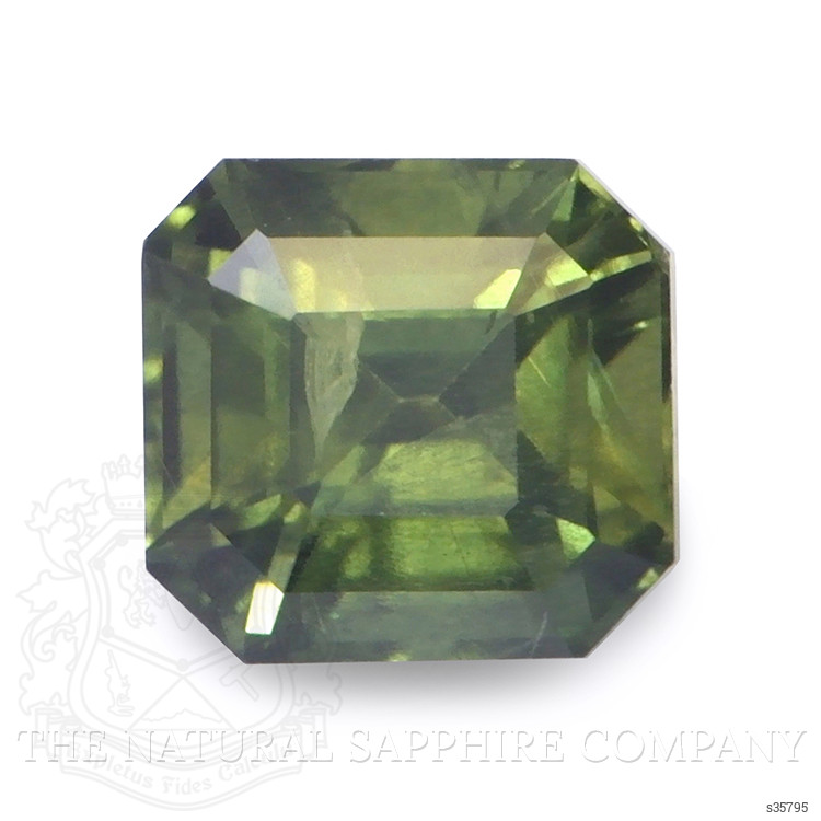1.13 Ct. Yellowish Green Sapphire from Madagascar