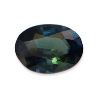 0.79 Ct. Greenish Blue Sapphire from Madagascar Video