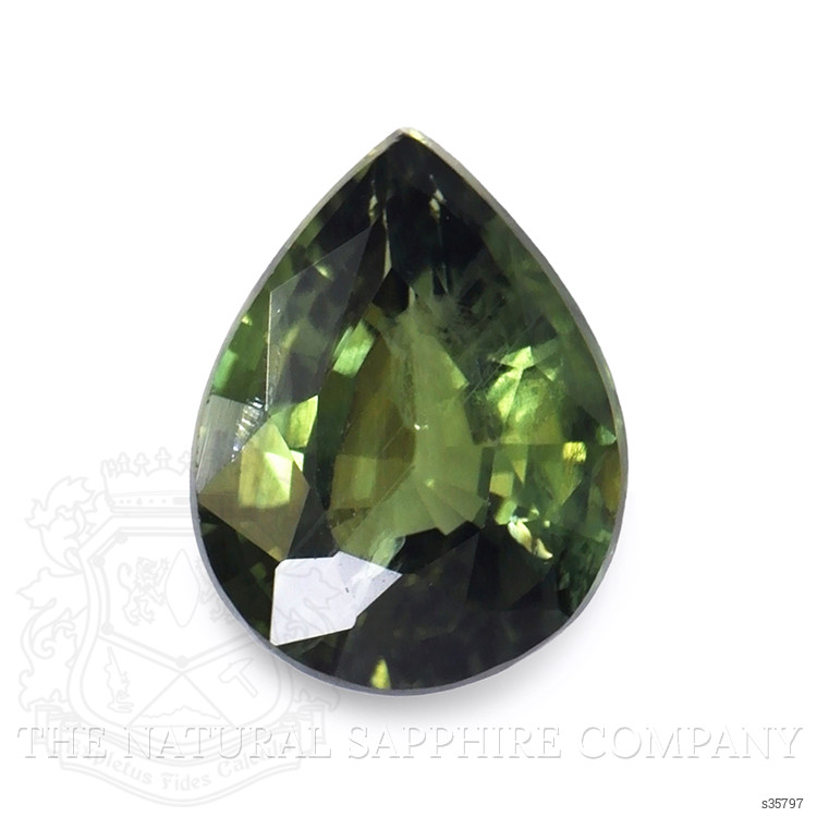 1.12 Ct. Yellowish Green Sapphire from Madagascar