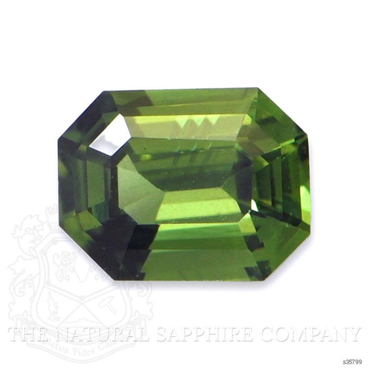 0.82 Ct. Yellowish Green Sapphire from Madagascar
