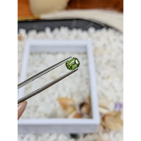 0.82 Ct. Yellowish Green Sapphire from Madagascar Life Style