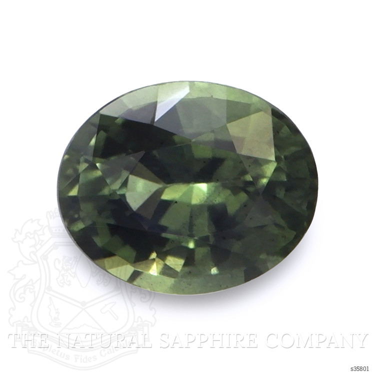 0.98 Ct. Green Sapphire from Madagascar