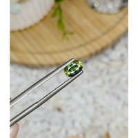 1.00 Ct. Bluish Green Sapphire from Madagascar Life Style