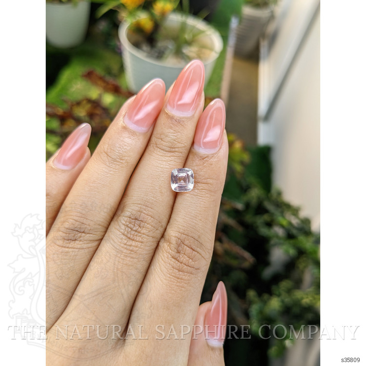 2.09 Ct. Peach Sapphire from Ceylon (Sri Lanka)