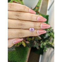 2.56 Ct. Pinkish Purple Sapphire from Ceylon (Sri Lanka) Life Style