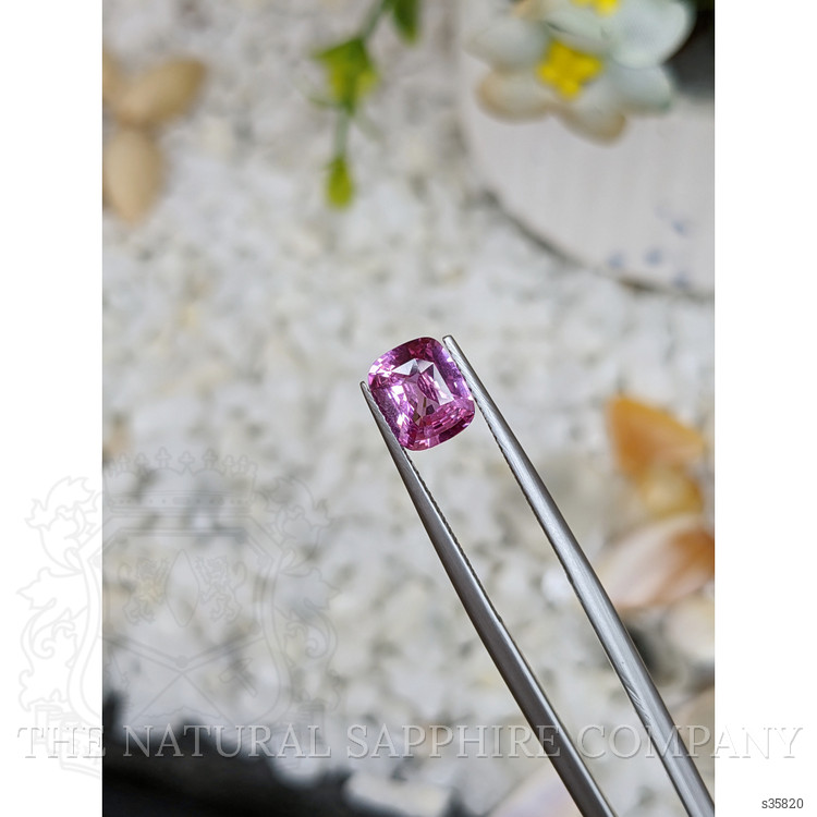 1.62 Ct. Pinkish Purple Sapphire from Ceylon (Sri Lanka)