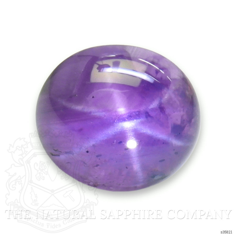 1.36 Ct. Purple Star Sapphire from Ceylon (Sri Lanka)