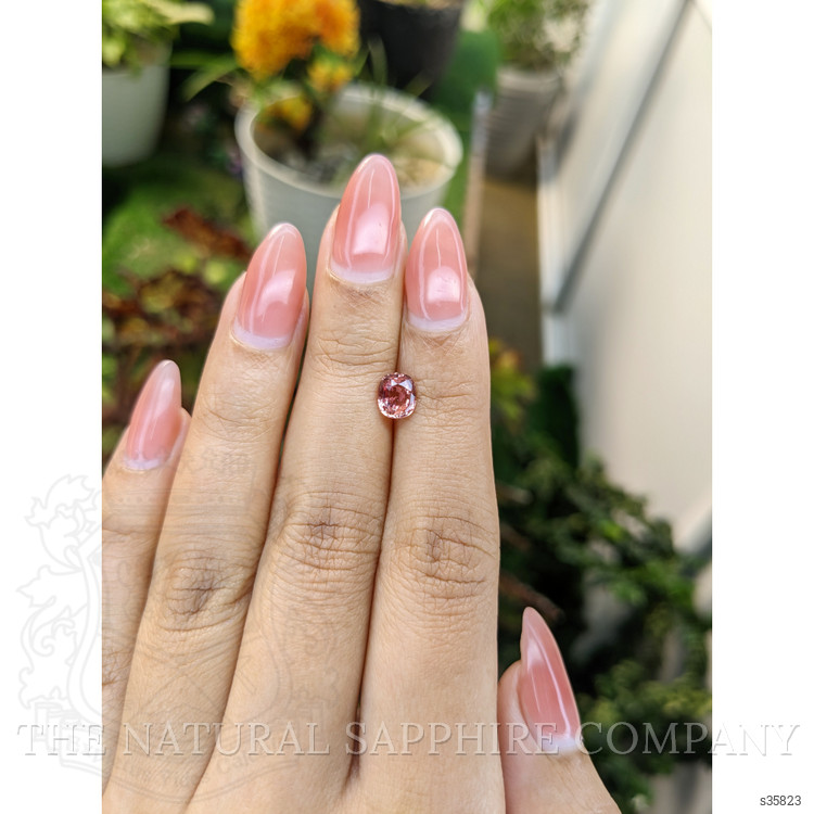 1.11 Ct. Padparadscha Sapphire from Ceylon (Sri Lanka)
