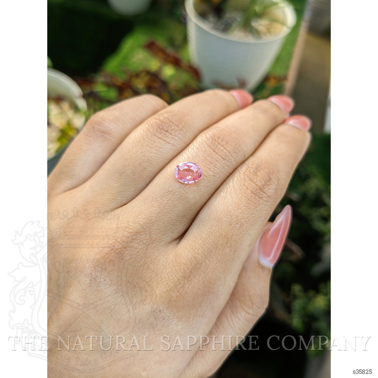 1.11 Ct. Pink Sapphire from Ceylon (Sri Lanka)