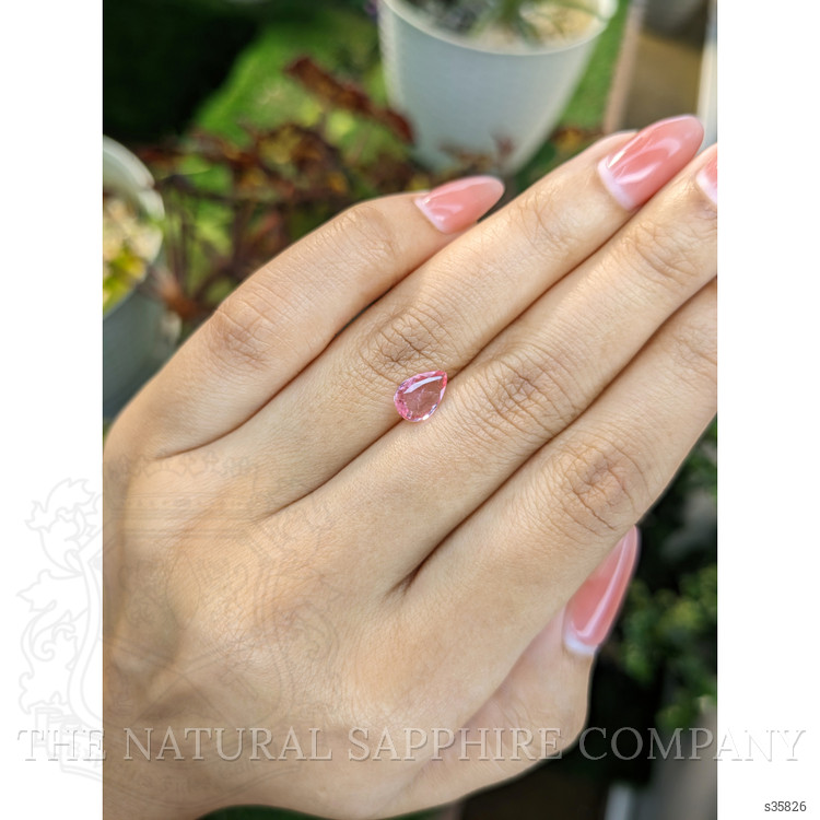 1.00 Ct. Pink Sapphire from Ceylon (Sri Lanka)
