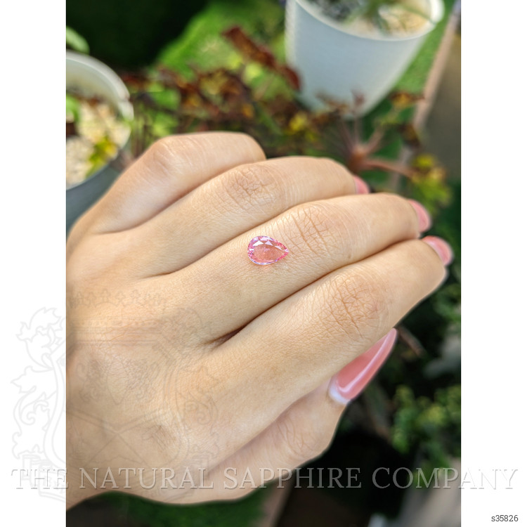 1.00 Ct. Pink Sapphire from Ceylon (Sri Lanka)