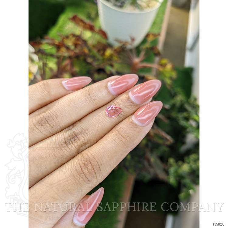 1.00 Ct. Pink Sapphire from Ceylon (Sri Lanka)