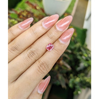 1.50 Ct. Reddish Pink Sapphire from Ceylon (Sri Lanka) Life Style