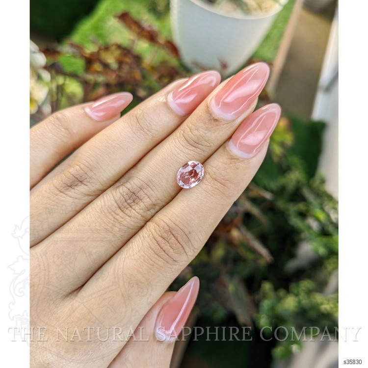 1.80 Ct. Padparadscha Sapphire from Ceylon (Sri Lanka)