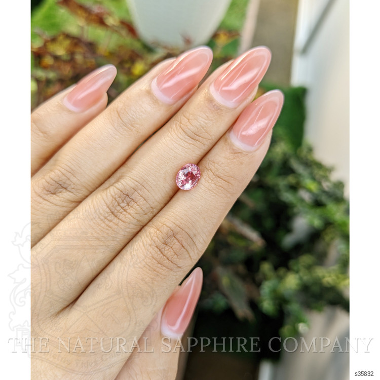 1.54 Ct. Padparadscha Sapphire from Ceylon (Sri Lanka)