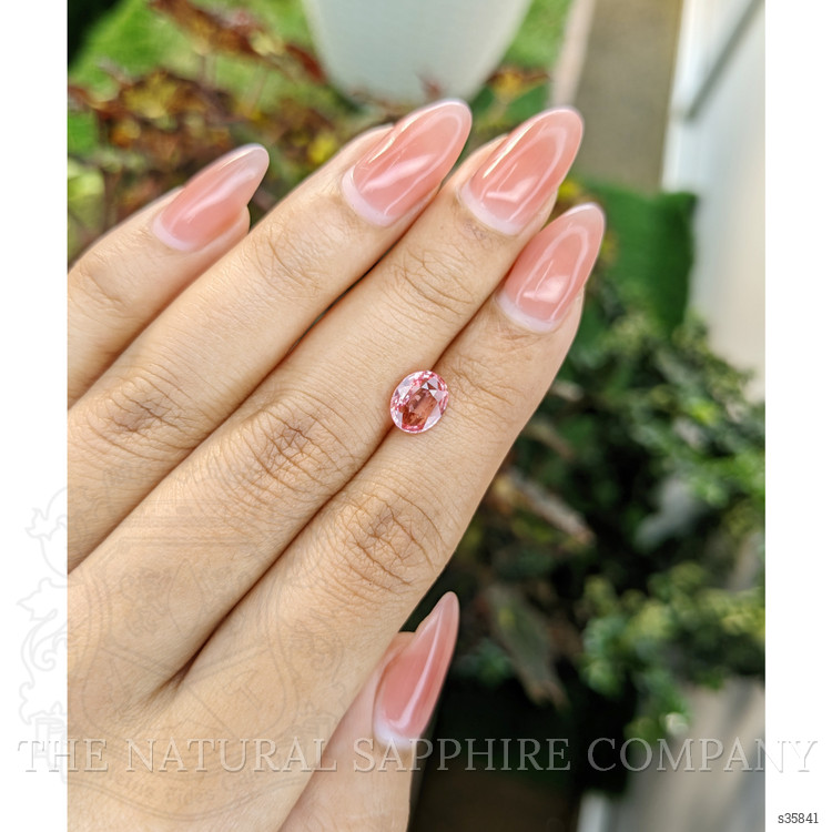 1.56 Ct. Padparadscha Sapphire from Ceylon (Sri Lanka)