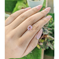 3.07 Ct. Padparadscha Sapphire from Ceylon (Sri Lanka) Life Style
