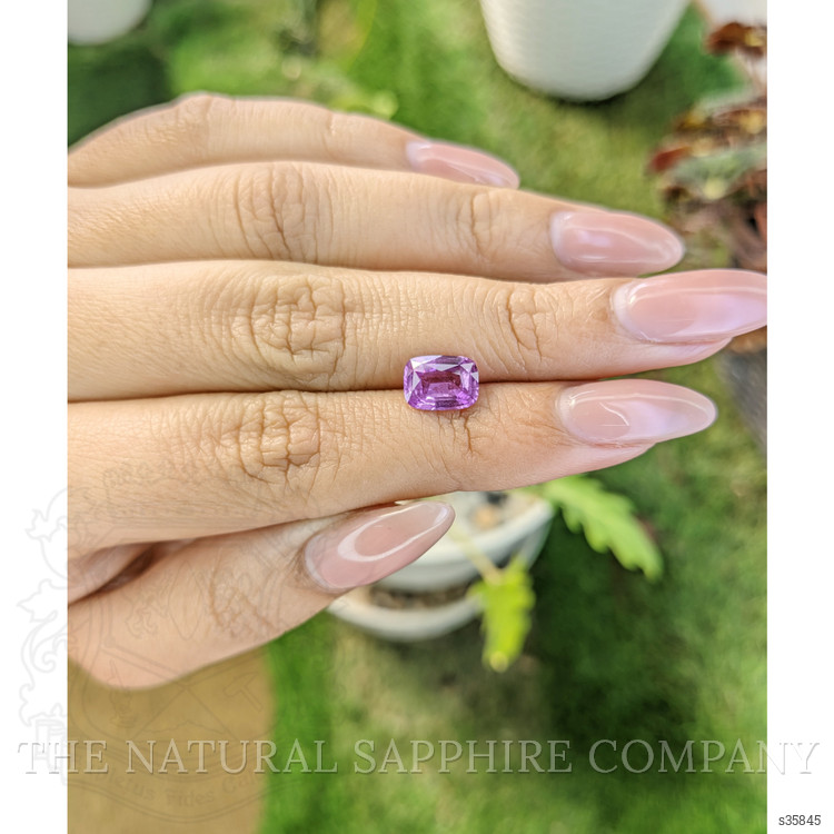 2.09 Ct. Pinkish Purple Sapphire from Ceylon (Sri Lanka)