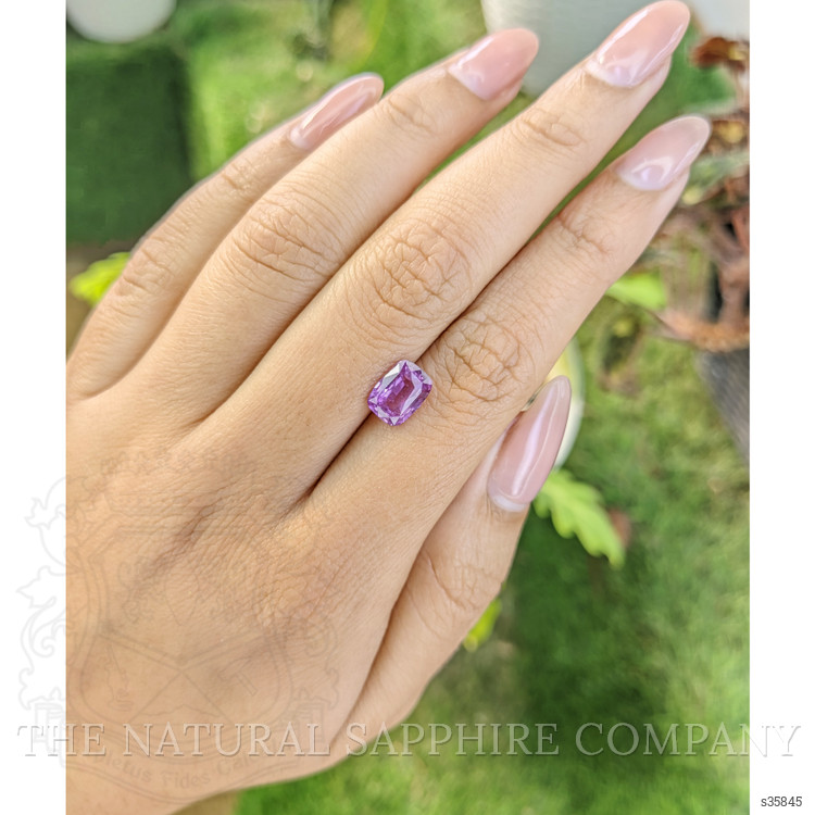2.09 Ct. Pinkish Purple Sapphire from Ceylon (Sri Lanka)