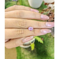 1.60 Ct. Pinkish Purple Sapphire from Ceylon (Sri Lanka) Life Style