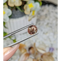 2.29 Ct. Pinkish Brown Sapphire from Ceylon (Sri Lanka) Life Style