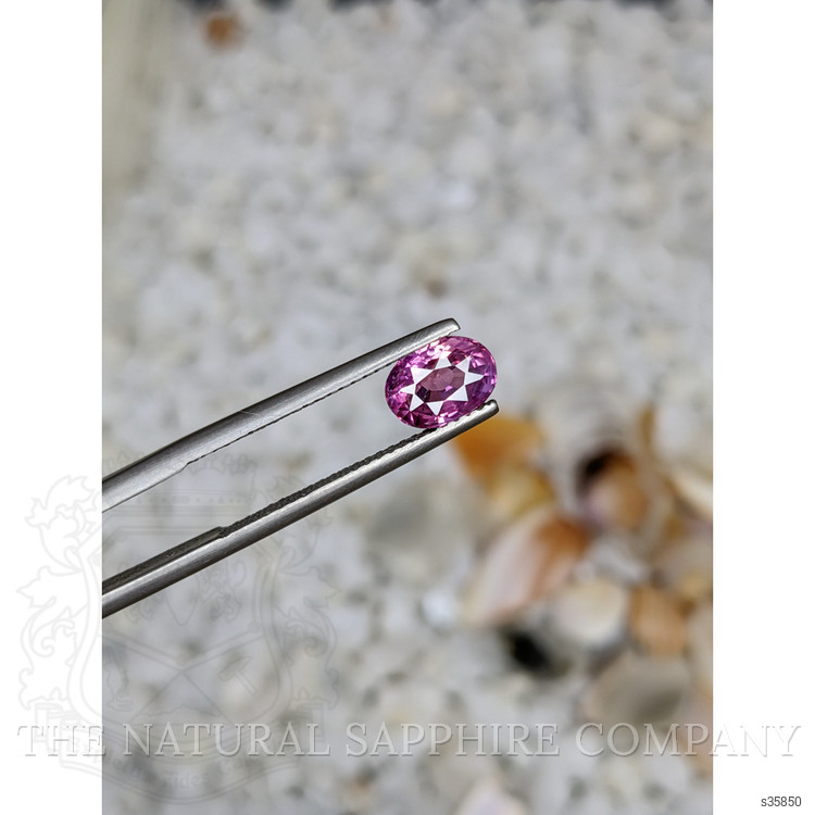 1.50 Ct. Pinkish Purple Sapphire from Ceylon (Sri Lanka)