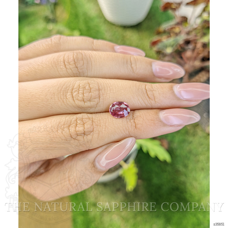 1.85 Ct. Padparadscha Sapphire from Ceylon (Sri Lanka)