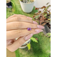 2.16 Ct. Pinkish Purple Sapphire from Ceylon (Sri Lanka) Life Style
