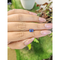 1.10 Ct. Blue Sapphire from Ceylon (Sri Lanka) Life Style