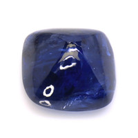 19.50 Ct. Blue Cabochon Sapphire from Ceylon (Sri Lanka) Video