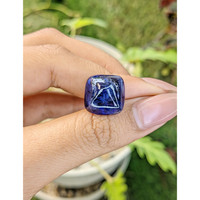 19.50 Ct. Blue Cabochon Sapphire from Ceylon (Sri Lanka) Life Style