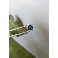 3.73 Ct. Blue Cabochon Sapphire from Ceylon (Sri Lanka) Life Style
