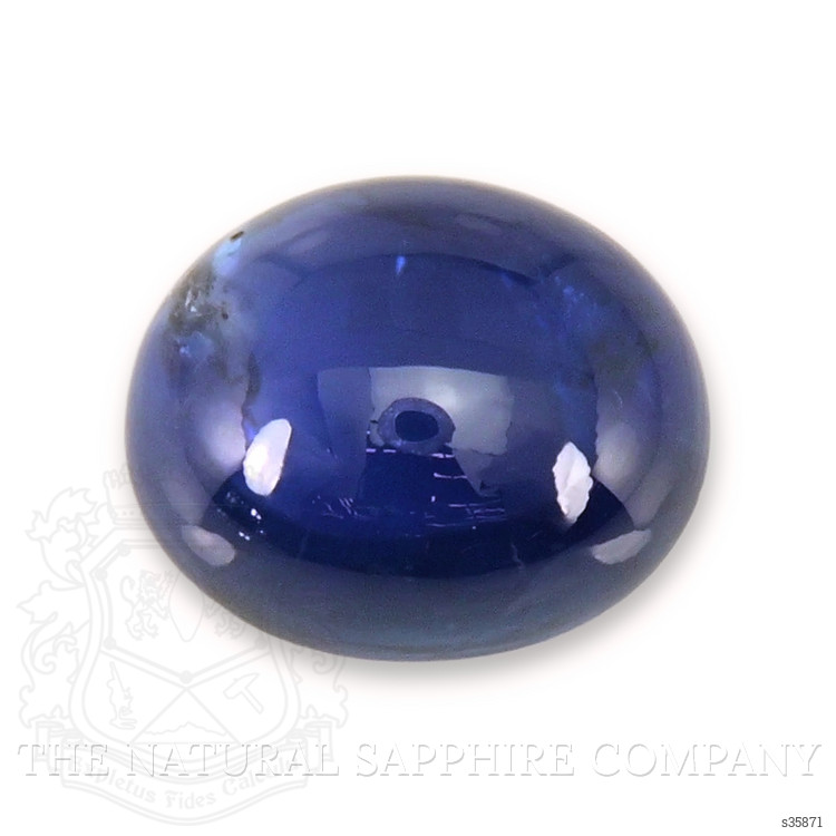 2.34 Ct. Blue Cabochon Sapphire from Ceylon (Sri Lanka)