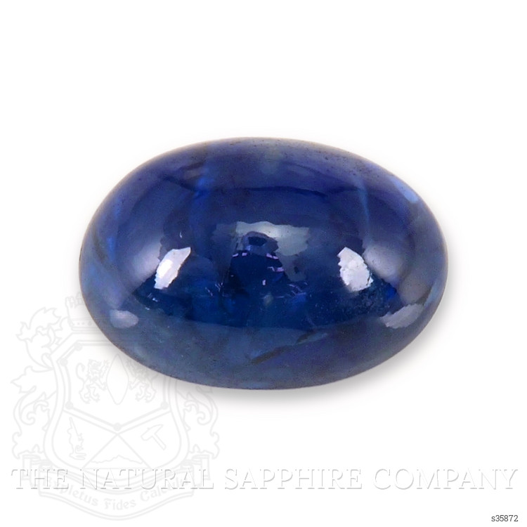 2.90 Ct. Blue Cabochon Sapphire from Ceylon (Sri Lanka)