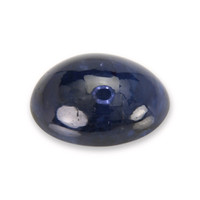 7.30 Ct. Blue Cabochon Sapphire from Ceylon (Sri Lanka) Video