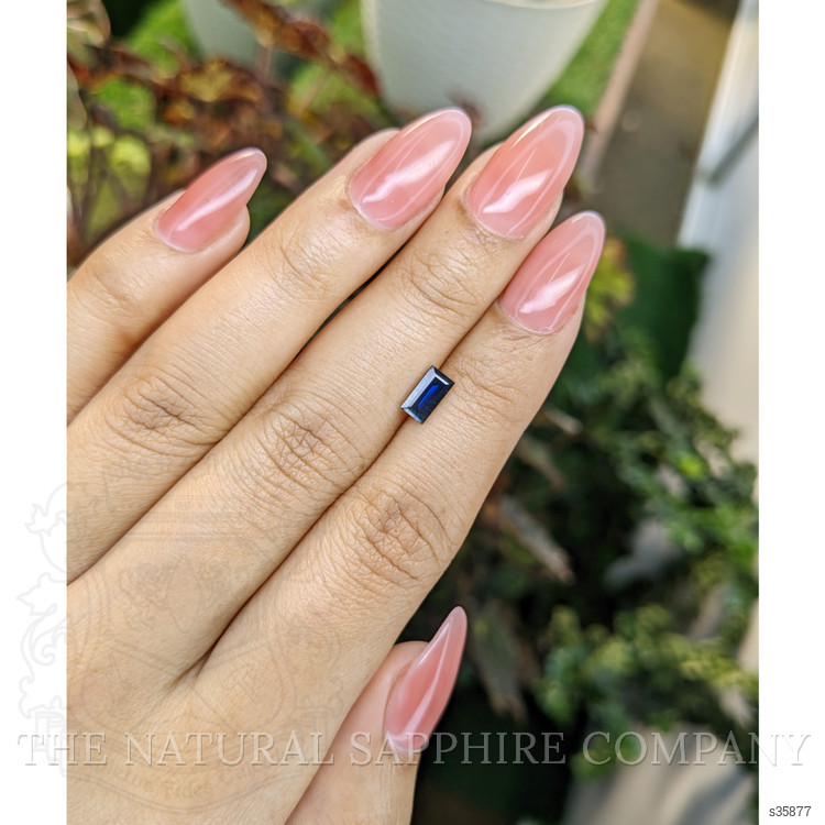 0.85 Ct. Blue Sapphire from Madagascar